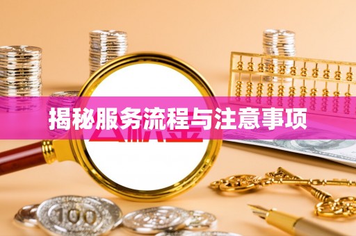 额敏揭秘服务流程与注意事项