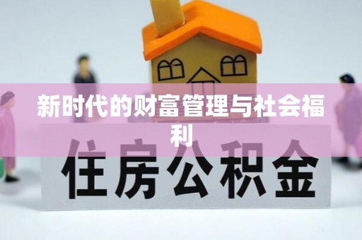 额敏新时代的财富管理与社会福利