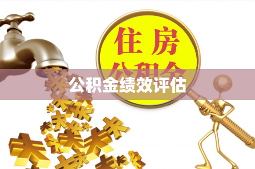 额敏公积金绩效评估